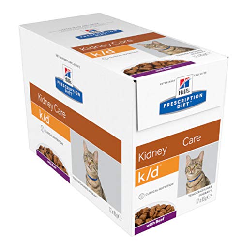 Hill's Prescription Diet Feline k/d - Bolsa de frescor con Vacuno Hill's Prescription Diet Feline k/d - Bolsa de frescor con Vacuno