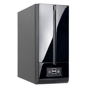 In win development - Cubierta Desktop in Win bm639 Negro Mini itx Negro con alimentación 180 w