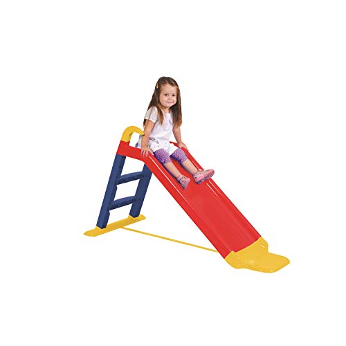KitGarden - Tobogán Infantil, 141x60x78,5cm, Multicolor, Children Slide KitGarden - Tobogán Infantil, 141x60x78,5cm, Multicolor, Children Slide