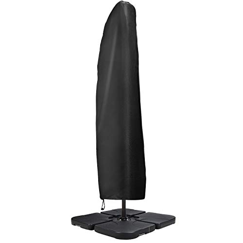 RATEL Funda Protectora de Sombrilla, Impermeable Resistente al Agua al Aire Libre Patio, Oxford 420D Protectora para Parasol de Jardín Intemperie 9-11ft Bolsa de Almacenamiento con Cremallera RATEL Funda Protectora de Sombrilla, Impermeable Resistente al Agua al Aire Libre Patio, Oxford 420D Protectora para Parasol de Jardín Intemperie 9-11ft Bolsa de Almacenamiento con Cremallera