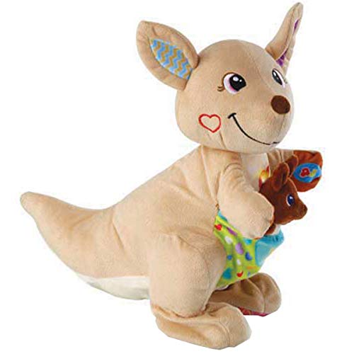 VTech Mamá Canguro Saltarina Peluche Interactivo Que Habla, Multicolor, única (3480-522622)