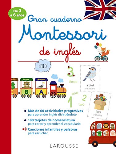 Gran cuaderno Montessori de inglés