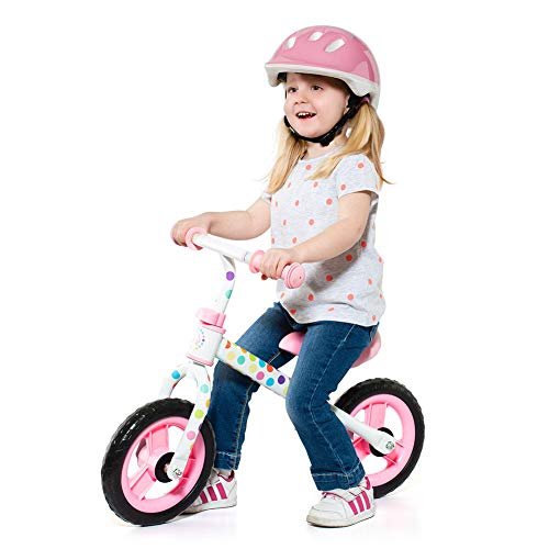 Moltó Bicicleta sin Pedales Infantil Minibike Rosa - sin Casco