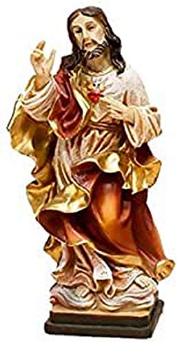 Trofeos Cadenas | Sagrado Corazón de Jesús. Figura Religiosa, en Resina, de 12,5 cm