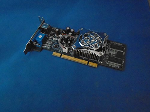 XFX GeForce FX5200 - Tarjeta gráfica PCI (128 MB, perfil bajo)