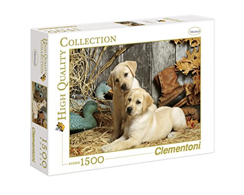 Clementoni - Puzzle 1500 Piezas Perros de Caza (31976)