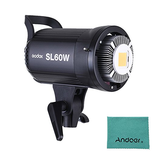 Godox sl-60 W 5600 K 60 W alta potencia LED luz video inalámbrico mando a distancia con Bowens Mount para Video Foto Studio photografia grabación versión blanca