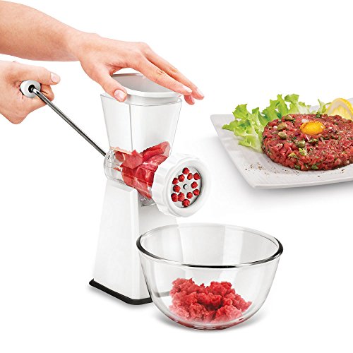 Metaltex 251722 Tartare Máquina de Picar Carne, Blanco Metaltex 251722 Tartare Máquina de Picar Carne, Blanco