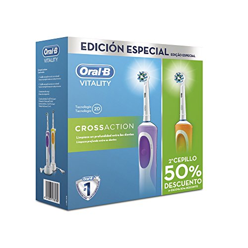 Pack dental promocional DUO VITALITY CROSS ACTION ORAL B