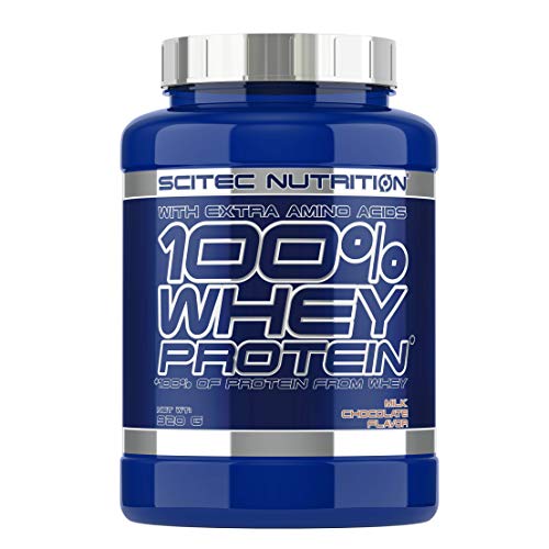 Scitec Nutrition 100% Whey Protein Proteína, Chocolate con Leche - 920 g