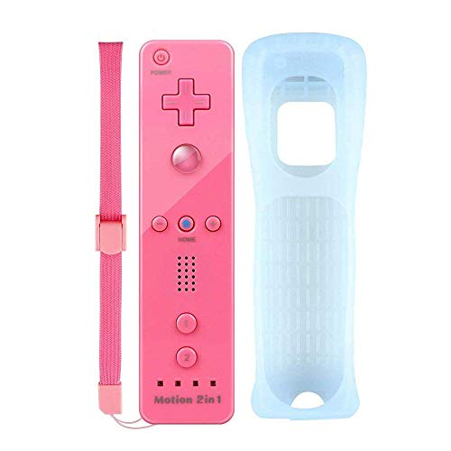 COOLEAD Motion Plus Mando a Distancia para Wii y Wii u Remoto Motion Plus Controller para Wii y Wii U Controlador de Juego con Funda de Silicona y Muñequera (Producto de Terceros) COOLEAD Motion Plus Mando a Distancia para Wii y Wii u Remoto Motion Plus Controller para Wii y Wii U Controlador de Juego con Funda de Silicona y Muñequera (Producto de Terceros)