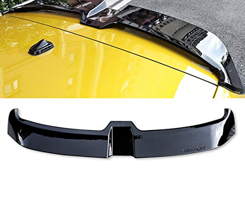 AniFM Spoiler Trasero para VW Polo Plus 2018-2019 Trunk Lip Spoiler Wing Kit de Labios del alerón Trasero, Tronco Trasero Trim Roof Trim Lip Spoiler Tail Fit VW Polo 2018 2019