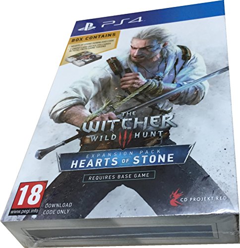 PS4 The Witcher 3: Wild Hunt Hearts of Stone Expansion Set PREOWNED