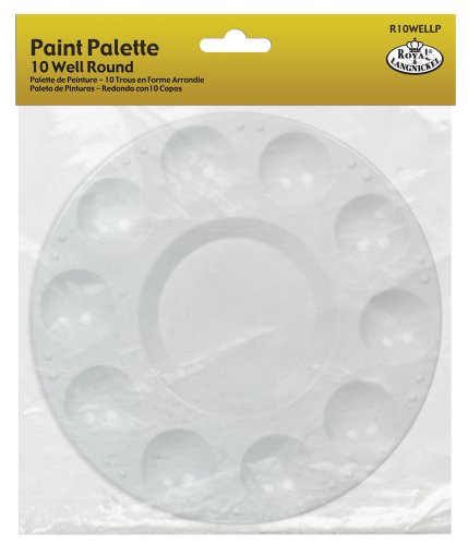 Royal & Langnickel R10WELLP - Paleta redonda de pinturas, de plástico Royal & Langnickel R10WELLP - Paleta redonda de pinturas, de plástico