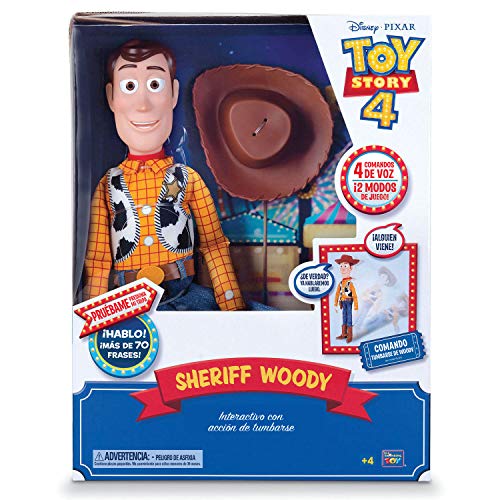 Toy Story Figura Articulada Woody Super Interactivo 40 cm (BIZAK 61234431)