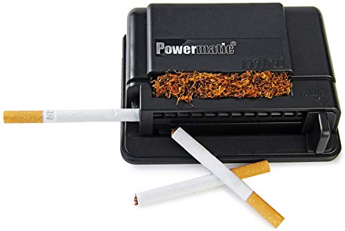 M&M's MM 16940 Powermatic Mini – Máquina para Liar Cigarrillos, de plástico, en Color Negro, 10 x 10 x 5 cm M&M's MM 16940 Powermatic Mini – Máquina para Liar Cigarrillos, de plástico, en Color Negro, 10 x 10 x 5 cm