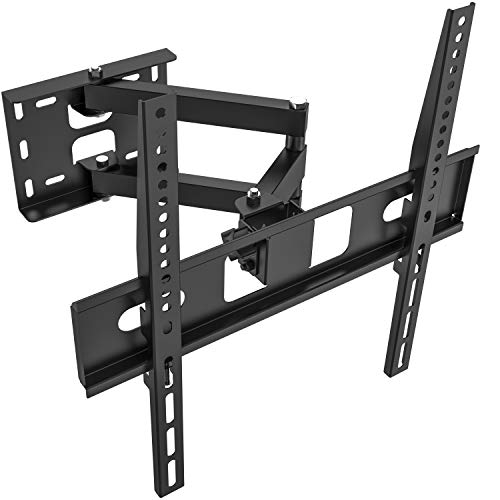 PUTORSEN® Soporte de Pared TV Giratorio Inclinable para la Muchos 32-55 Pulgadas LED, LCD, OLED y Plasma Televisores de Pantalla Plana hasta 35kg, MAX. VESA 400x400mm