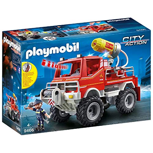 PLAYMOBIL City Action Todoterreno con Efectos de Luz y Sonido, a Partir de 5 Años (9466) PLAYMOBIL City Action Todoterreno con Efectos de Luz y Sonido, a Partir de 5 Años (9466)