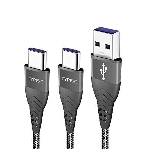 Cable para Samsung S20 Plus Ultra/S20 FE/S10 5G S10E S8 S9,A21S A42,Galaxy Note 20 10 8 9,S10 Lite,A3 A5 2017,A8 A9 2018,A52 A72,Huawei Mate 20 30 Lite Pro,Nova 5T,USB Tipo C Carga Rapida 2M+2M Cable para Samsung S20 Plus Ultra/S20 FE/S10 5G S10E S8 S9,A21S A42,Galaxy Note 20 10 8 9,S10 Lite,A3 A5 2017,A8 A9 2018,A52 A72,Huawei Mate 20 30 Lite Pro,Nova 5T,USB Tipo C Carga Rapida 2M+2M