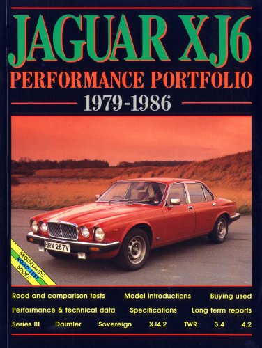Jaguar XJ6 Series 3 Performance Portfolio 1979-1986 (Performance portfolios)