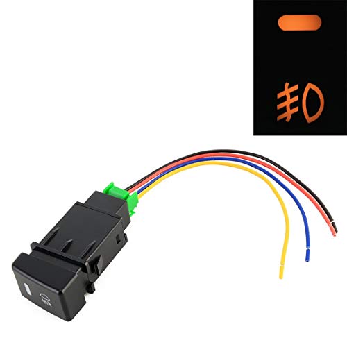 N / A Panel de interruptores de elevalunas Car Auto Faros de Niebla conmutador con Cable de 5 Pines de Encendido y Apagado Botón, Apto for Isuzu N / A Panel de interruptores de elevalunas Car Auto Faros de Niebla conmutador con Cable de 5 Pines de Encendido y Apagado Botón, Apto for Isuzu