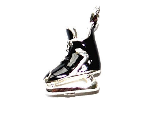 Markylis – x5 bañado en plata botas de patinaje sobre hielo patinaje para joyas Craft Charms colgantes