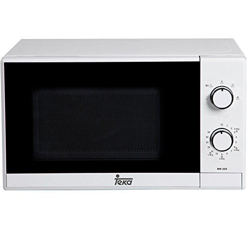Teka MW 225 Microondas, 1050 W, 20 litros, Acero Inoxidable, Blanco Teka MW 225 Microondas, 1050 W, 20 litros, Acero Inoxidable, Blanco