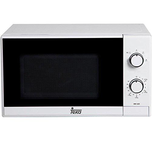 Teka MW 225 Microondas, 1050 W, 20 litros, Acero Inoxidable, Blanco