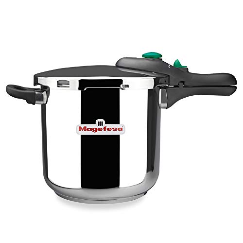 Desconocido MAGEFESA 01OPDINAM06 01OPDINAM06-Olla a presión súper rápida Modelo Dynamic 6L, Metal, 22 cm Desconocido MAGEFESA 01OPDINAM06 01OPDINAM06-Olla a presión súper rápida Modelo Dynamic 6L, Metal, 22 cm
