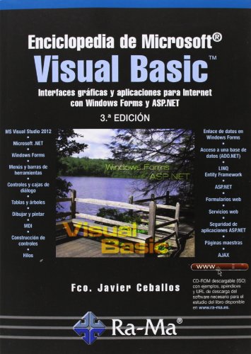 Enciclopedia De Microsoft Visual Basic. Interfaces Gráficas Y Aplicaciones Para Internet Con Windows Forms Y ASP.NET - 3ª Edición