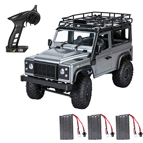 Goolsky 99s RTR Crawler Coche RC Camión Todoterreno 2.4G 1/12 4WD Off-Road Truck para Land Rover Modelos de Vehículos (3 Batería) Goolsky 99s RTR Crawler Coche RC Camión Todoterreno 2.4G 1/12 4WD Off-Road Truck para Land Rover Modelos de Vehículos (3 Batería)