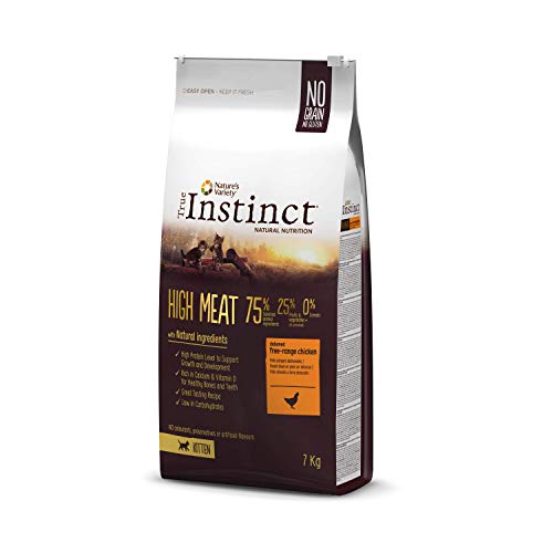 True Instinct High Meat Kitten - Pienso para gatitos con pollo deshuesado 7kg