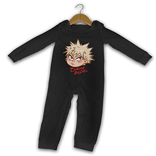 Bakugo Katsuki Verano Manga Larga Niñas Niños Bebé Mameluco De Algodón Recién Nacido Bebé Body Traje Bebé Pijama Niño Mono