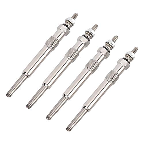 Bujía incandescente, calentador Akozon 4pcs Bujía incandescente con aleación de aluminio para Renault Clio Kangoo Trafic para Opel Arena para Vauxhall Arena Bujía incandescente, calentador Akozon 4pcs Bujía incandescente con aleación de aluminio para Renault Clio Kangoo Trafic para Opel Arena para Vauxhall Arena