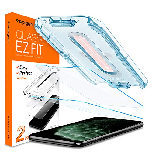 Spigen EZ Fit Protector Pantalla para iPhone 11 Pro MAX y iPhone XS MAX - 2 Unidades