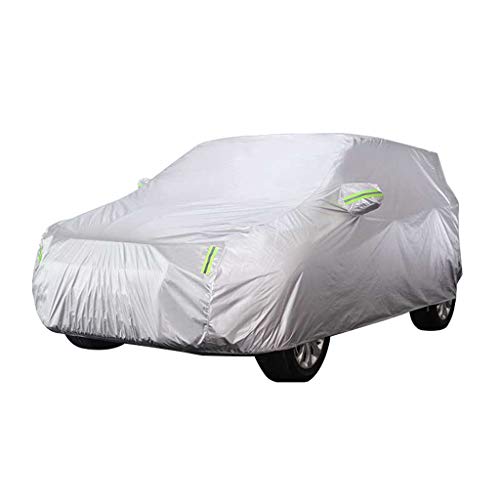 Funda para coche – especial gruesa tela Oxford para Lexus RX todoterreno SUV – Protección solar impermeable – Color plateado RX200T
