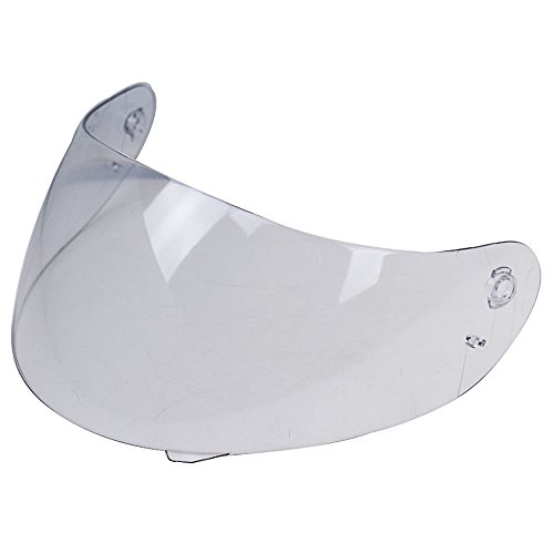 KKmoon - Visera para casco de moto integral - Pantalla protectora integral - Antiarañazos - Para Cascos AGV K3 / K4 transparente