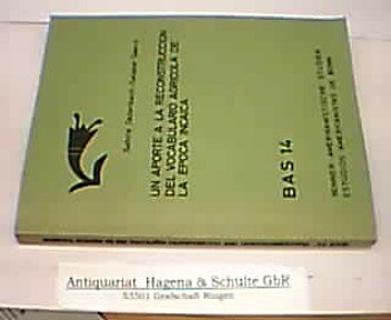 Un aporte a la reconstruccion del vocabulario agricola de la epoca incaica. Diccionarios y textos quechuas del siglo XVI y comienzos del XVII usados como fuentes historico-etnolingüisticas para el vocabulario agricola