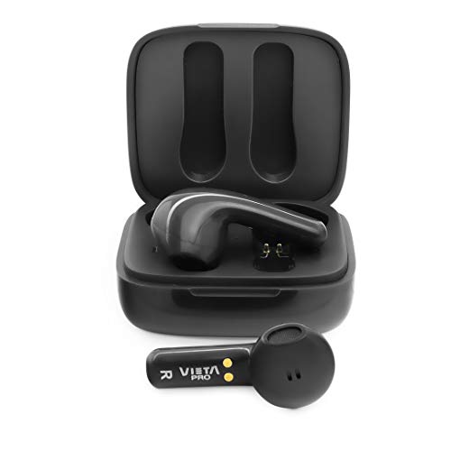 Vieta Pro It - Auriculares inalámbricos (Bluetooth 5.0, True Wireless, micrófono, Touch Control y Voice Assistant) Color Negro