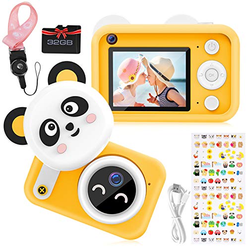 joylink Cámara para Niños, 2,4 Inch Pantalla Cámara de Fotos para Niños Cámara Selfie de 16MP 1080P HD Video Cámara Digital para Niños con Tarjeta TF de 32GB joylink Cámara para Niños, 2,4 Inch Pantalla Cámara de Fotos para Niños Cámara Selfie de 16MP 1080P HD Video Cámara Digital para Niños con Tarjeta TF de 32GB