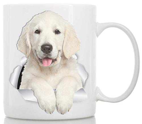 Magnífico Golden Retriever taza de café divertida taza de viaje taza blanca taza de té hogar y oficina Magnífico Golden Retriever taza de café divertida taza de viaje taza blanca taza de té hogar y oficina