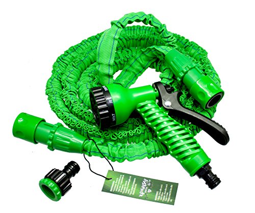 Xpansy C2607A Hose Basic - Manguera Extensible con la Presión del Agua, Verde, 7,5 metros