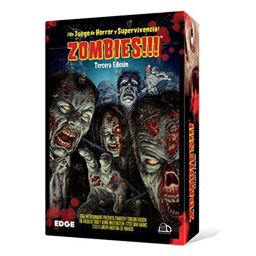Edge Entertainment-Zombies-Juego de Mesa, 3ª edición (EDGTC3D)