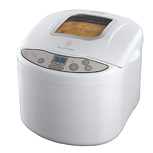 Russell Hobbs Classics - Panificadora (660 W, Digital, 12 Funciones, Capacidad de 1kg, Blanco) - ref. 18036-56 Russell Hobbs Classics - Panificadora (660 W, Digital, 12 Funciones, Capacidad de 1kg, Blanco) - ref. 18036-56
