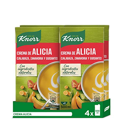 Knorr - Crema Alicia, 500ml - [pack de 4]