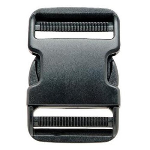Prym - Cierre de Hebilla (50 mm, plástico), Color Negro