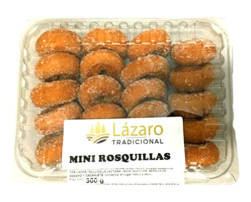 Lázaro Mini Rosquillas Artesanas 20 Unidades, 300G. 300 g Lázaro Mini Rosquillas Artesanas 20 Unidades, 300G. 300 g