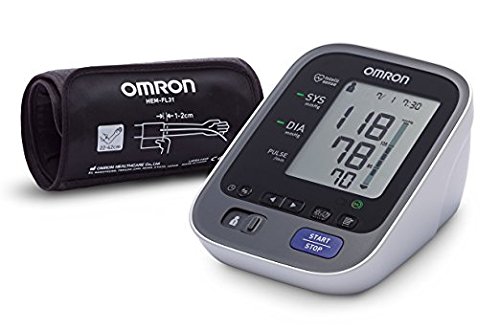 OMRON M7 Intelli IT - Tensiómetro de brazo, Bluetooth, aplicación OMRON Connect para móviles, tecnología Intelli Wrap Cuff