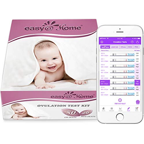 50 Pruebas de Ovulación ultrasensibles (25mlU/ml) y 20 Pruebas de Embarazo ultrasensibles (10mlU/ml), Kits de Tests de Ovulación y Fertilidad, Resultados Precisos con la App Premom (iOS & Android) Español 50 Pruebas de Ovulación ultrasensibles (25mlU/ml) y 20 Pruebas de Embarazo ultrasensibles (10mlU/ml), Kits de Tests de Ovulación y Fertilidad, Resultados Precisos con la App Premom (iOS & Android) Español