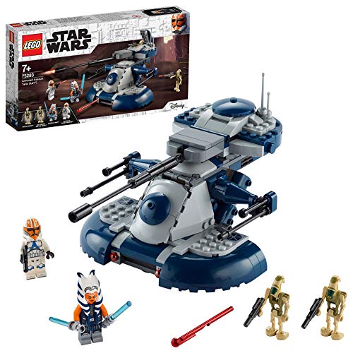 LEGO Star Wars TM Tanque Blindado de Asalto (AAT) Set de Juguete con Minifigura de Ahsoka Tano, Multicolor (75283) LEGO Star Wars TM Tanque Blindado de Asalto (AAT) Set de Juguete con Minifigura de Ahsoka Tano, Multicolor (75283)
